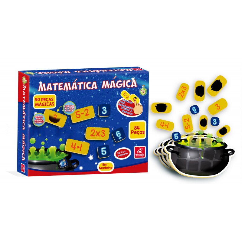 Jogo Matemático De Madeira Educativo Infantil Abre E Fecha no Shoptime