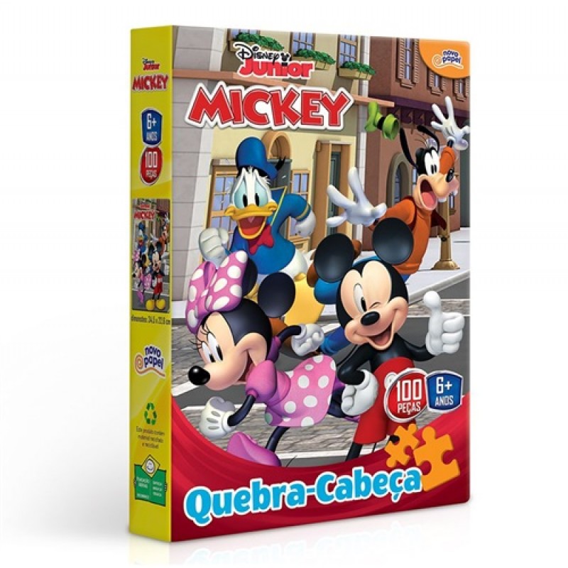 Mickey - Quebra-cabeça - 200 peças - Toyster Brinquedos : :  Brinquedos e Jogos