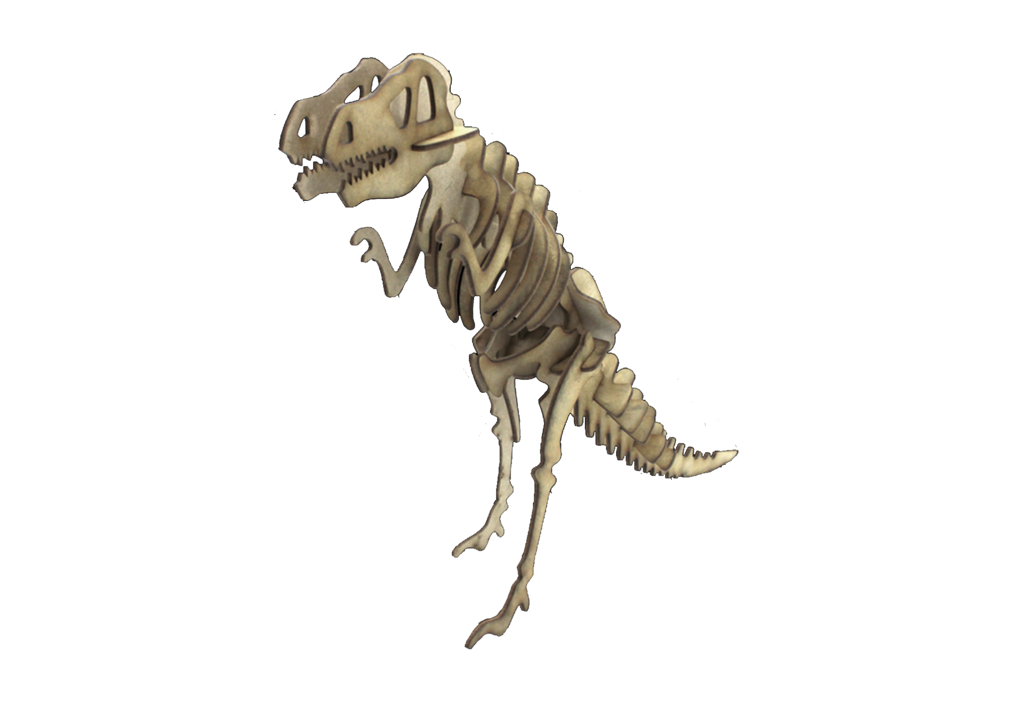 Quebra-Cabeça 3D - Tiranossauro Rex - Coleção Dinossauros - 29